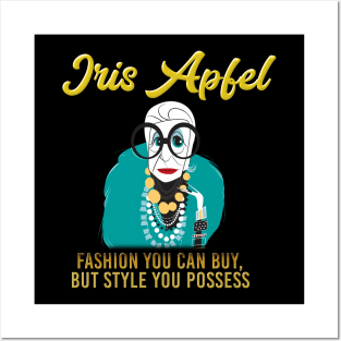 Iris Apfel Quotes Fashion Posters and Art